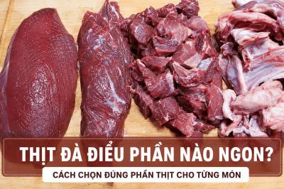 Thịt đà điểu phần nào ngon? Cách chọn đúng phần thịt cho từng món